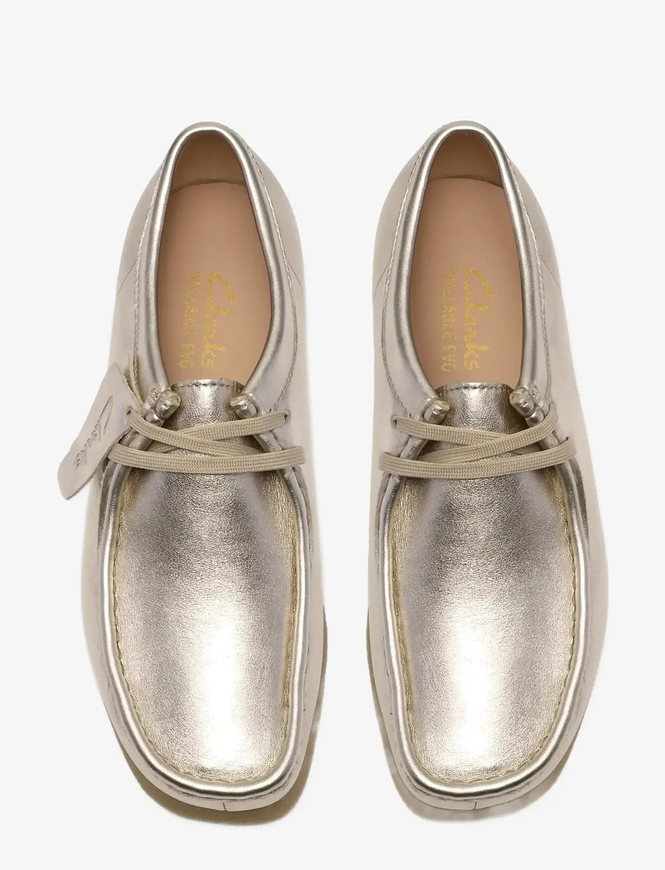 Clarks - WallabeeEVOSh D - moetrendid - gold leather - 5