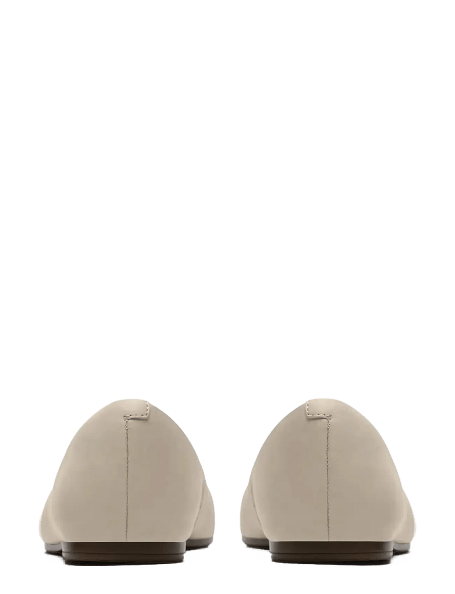 Clarks - Livia Lily D - modetrends - cream leather - 1