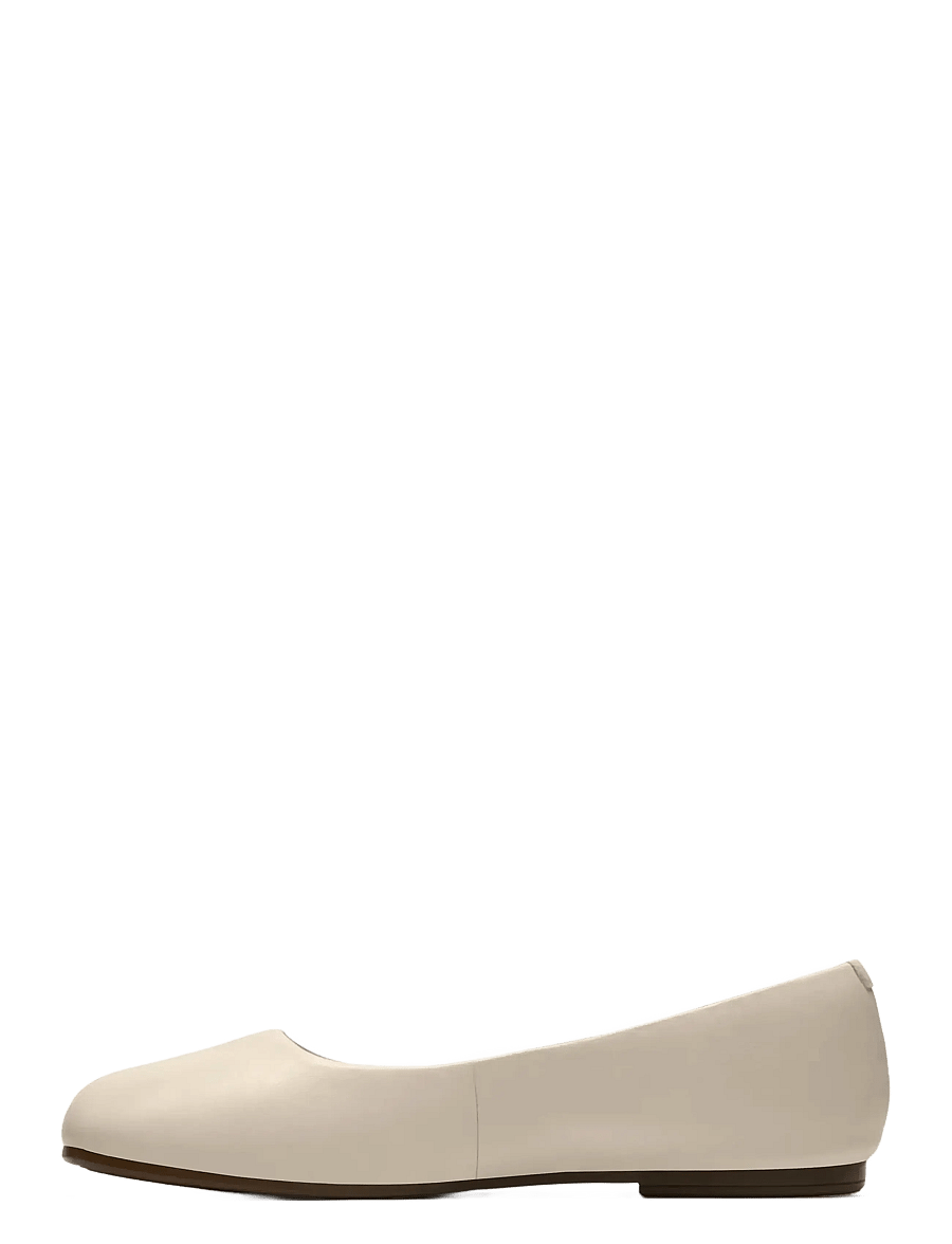 Clarks - Livia Lily D - modetrends - cream leather - 3
