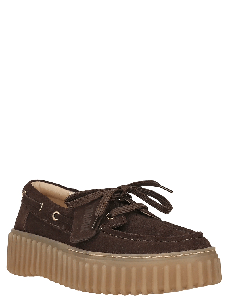 Clarks - Torhill Boat D - seglarskor - dark brown suede - 2