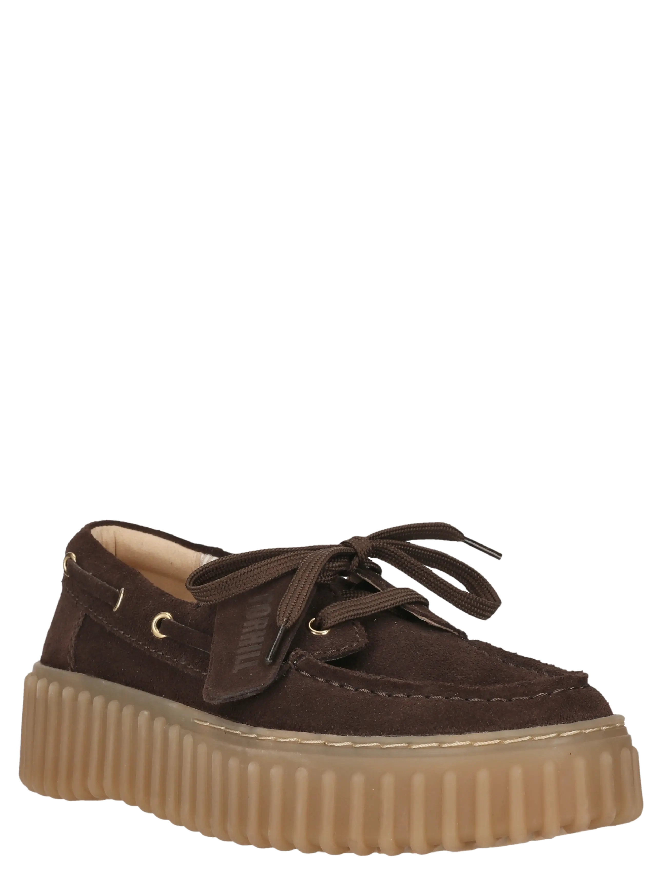 Clarks - Torhill Boat D - dark brown suede - 2
