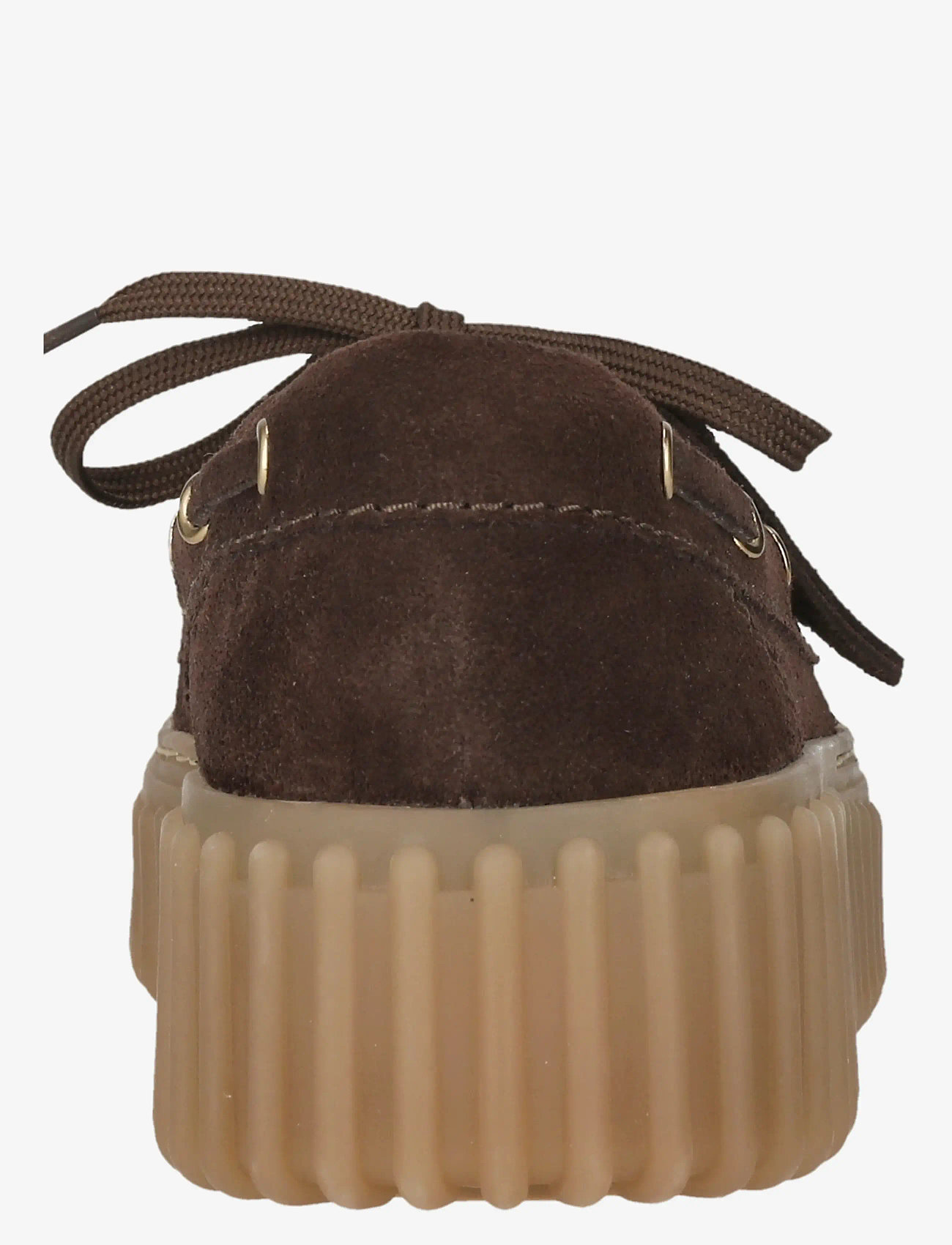 Clarks - Torhill Boat D - seglarskor - dark brown suede - 5