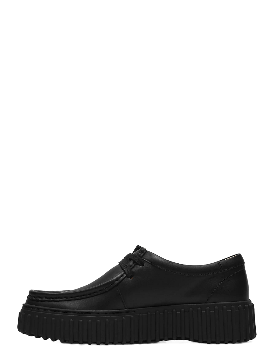 Clarks - Torhill Bee D - black leather - 3