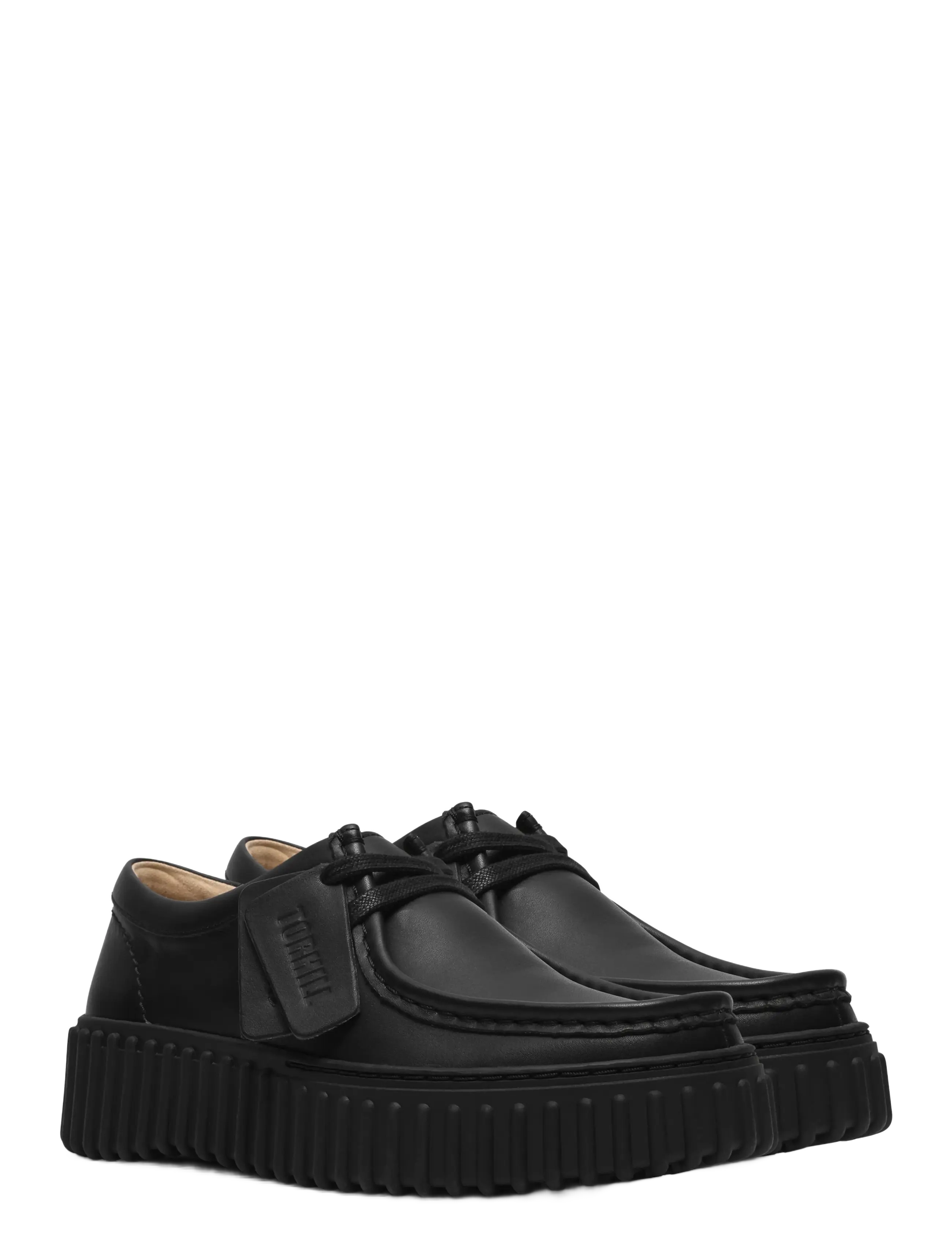 Clarks - Torhill Bee D - black leather - 5