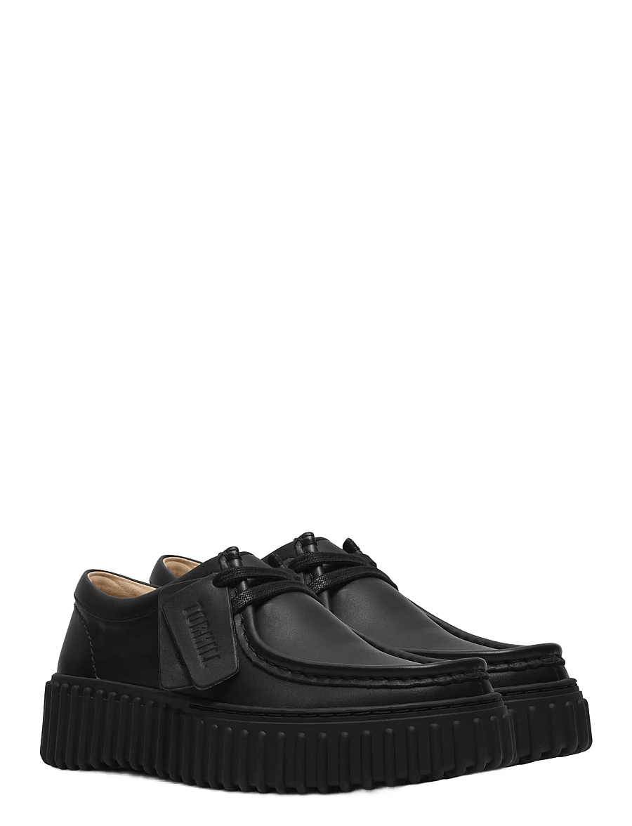 Clarks - Torhill Bee D - black leather - 5