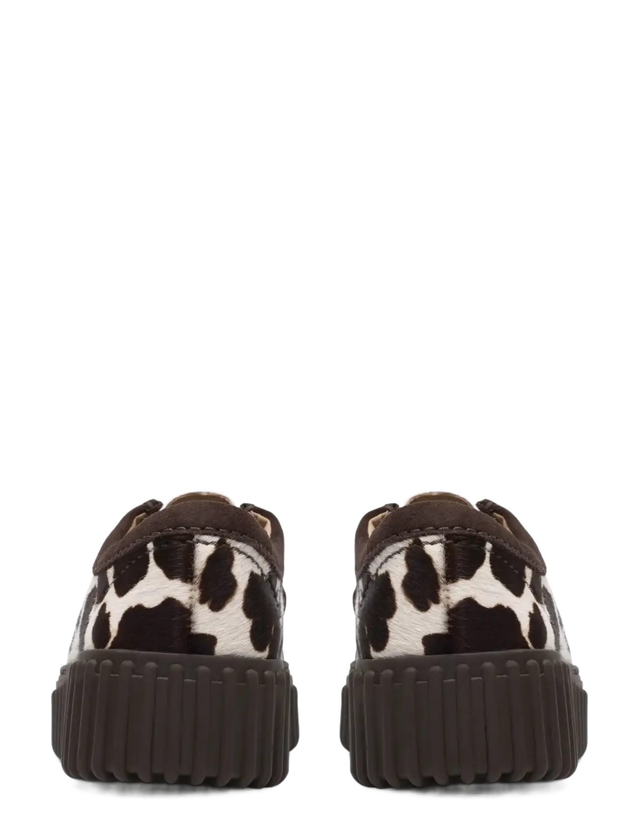 Clarks - Torhill Bee D - loafers - cow print - 1