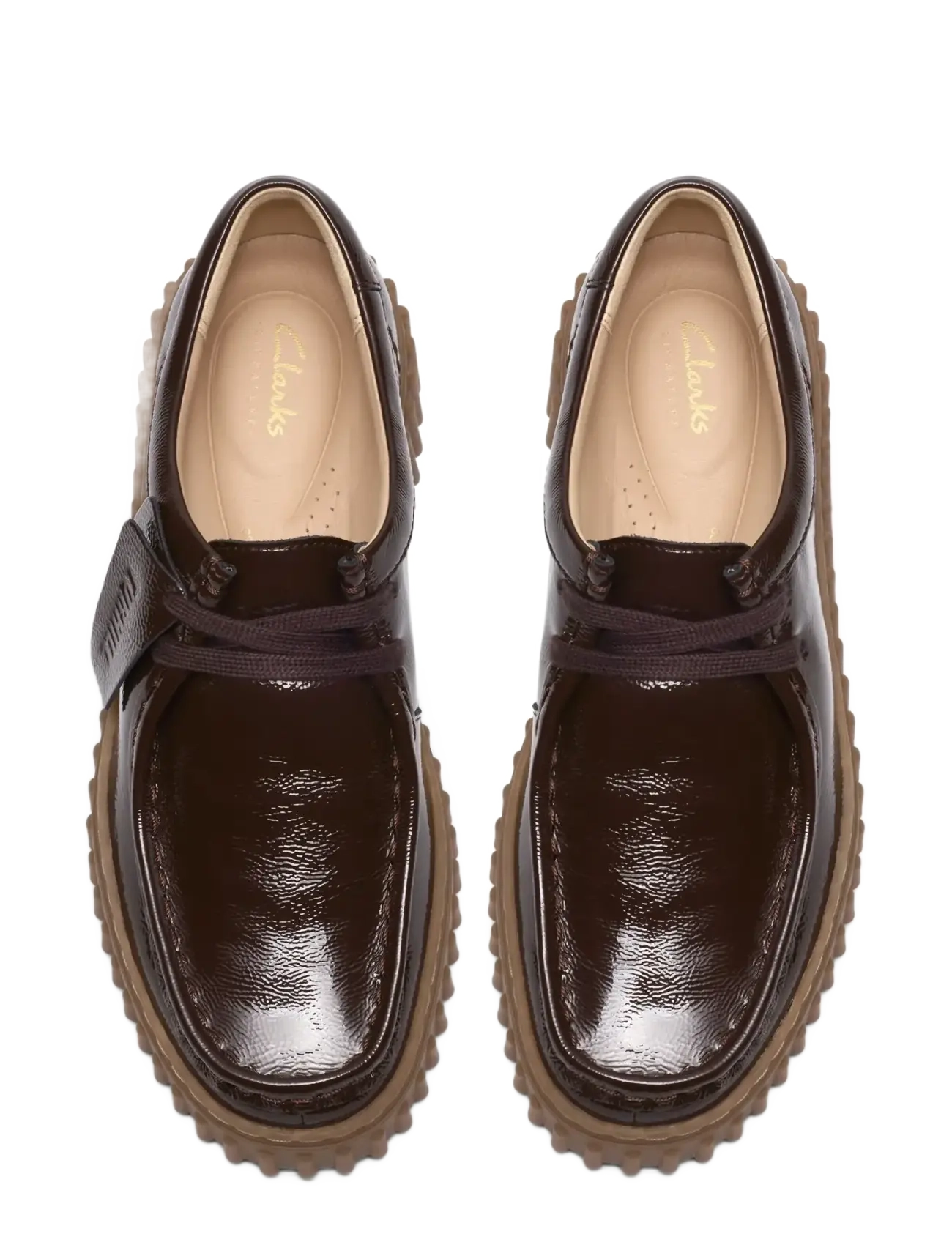Clarks - Torhill Bee D - loafers - dark brown pat - 2