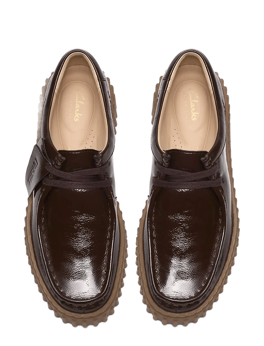 Clarks - Torhill Bee D - modetrends - dark brown pat - 2