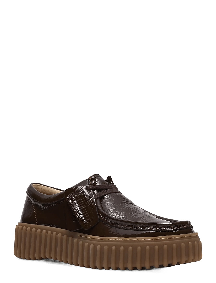 Clarks - Torhill Bee D - modetrends - dark brown pat - 3