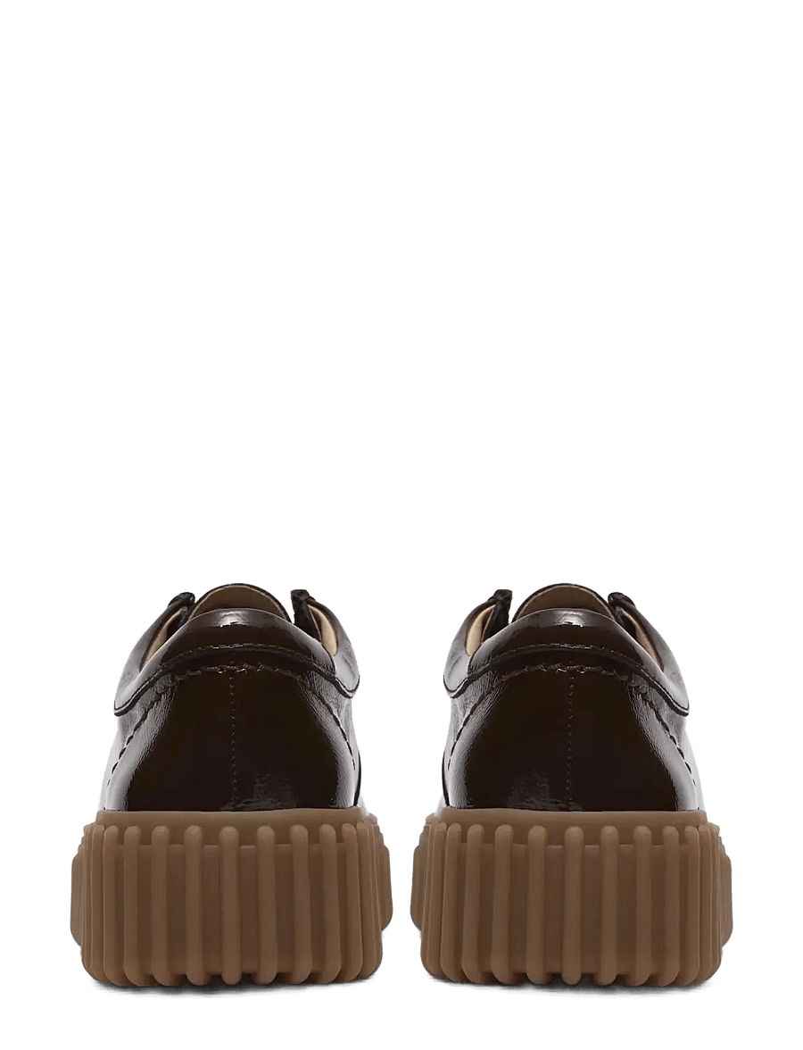 Clarks - Torhill Bee D - modetrends - dark brown pat - 5