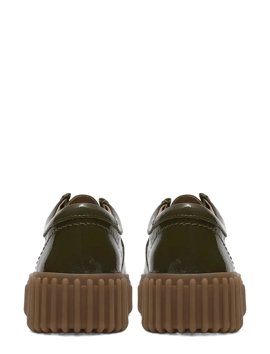 Clarks - Torhill Bee D - mados tendencijos - dark olive pat - 3