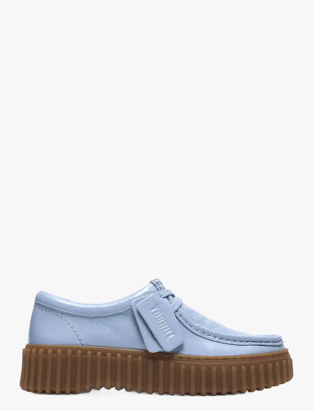 Clarks - Torhill Bee D - special occasions - lgt blue pat lea - 0