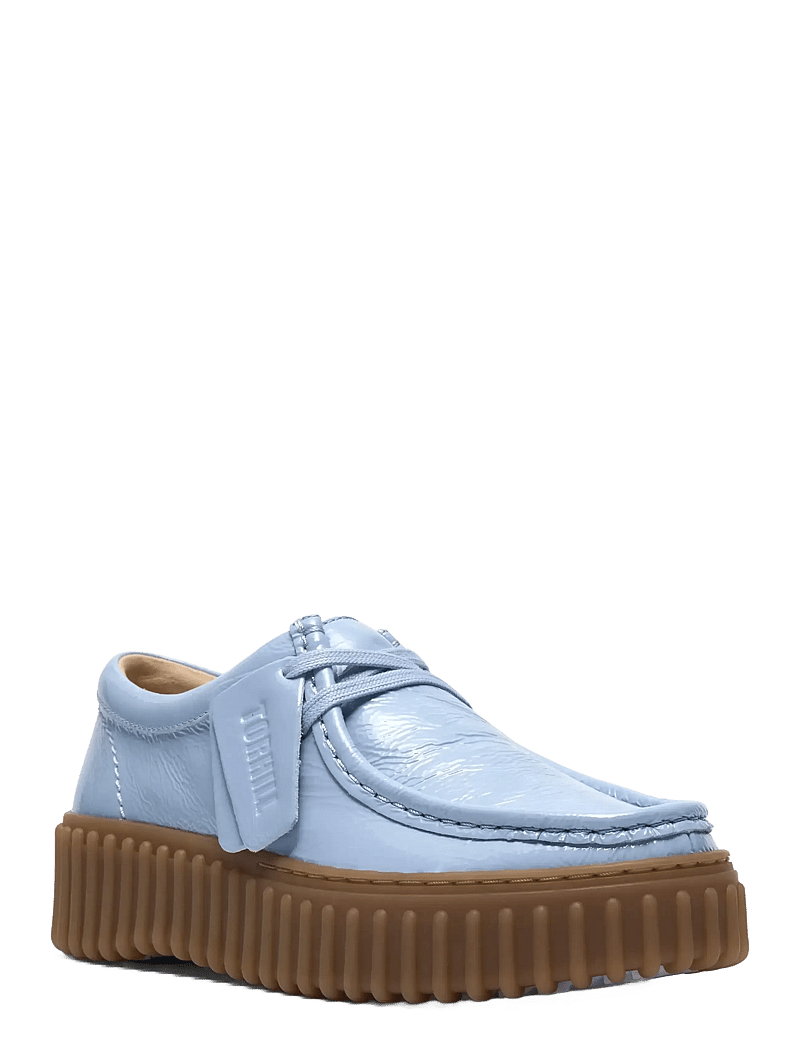 Clarks - Torhill Bee D - moetrendid - lgt blue pat lea - 1