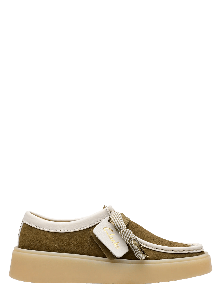 Clarks - Torview W D - bátaskór - dark olive combi - 0