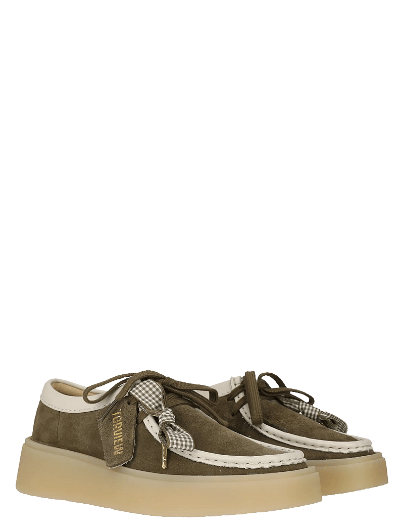 Clarks - Torview W D - bootsschuhe - dark olive combi - 1