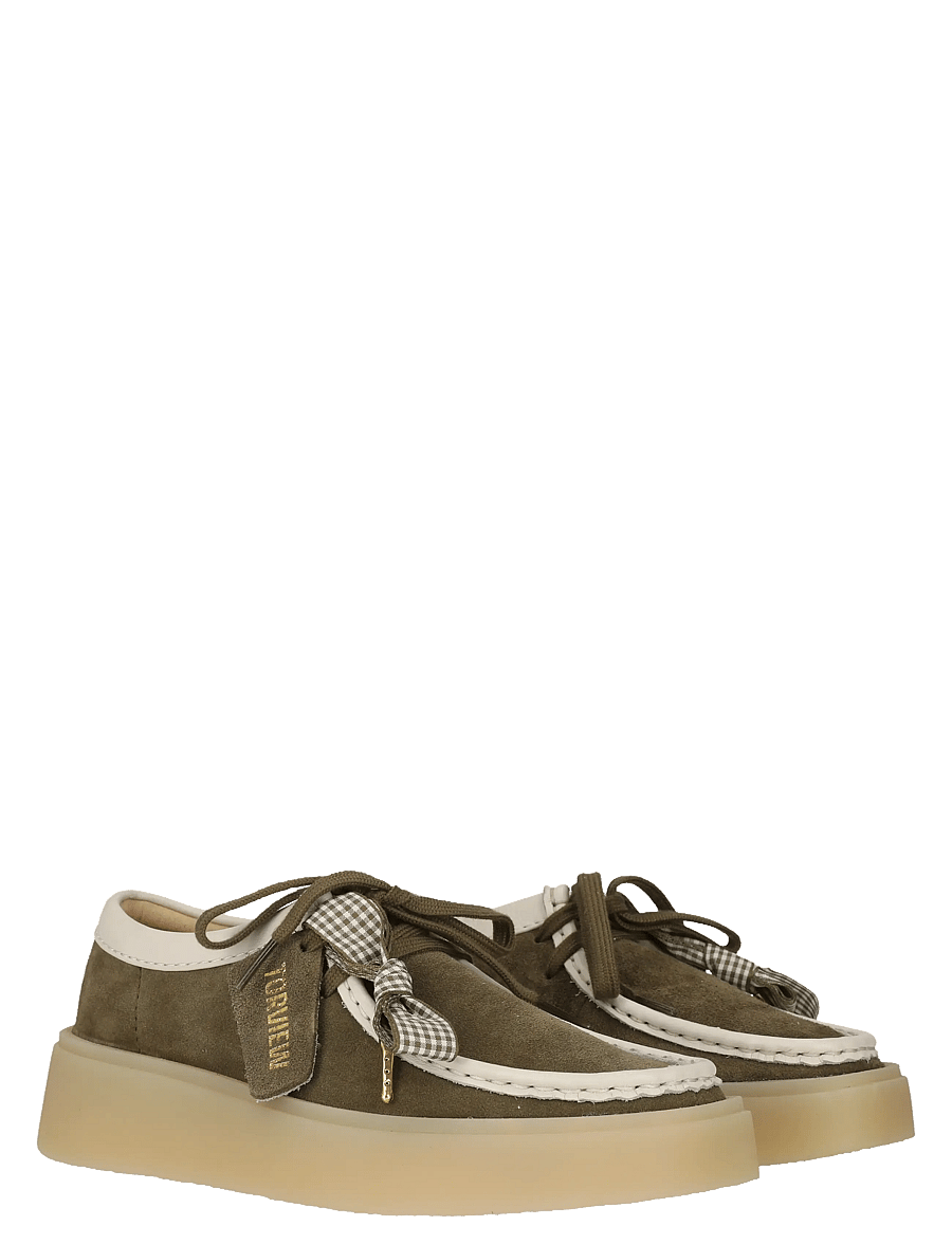 Clarks - Torview W D - bátaskór - dark olive combi - 1