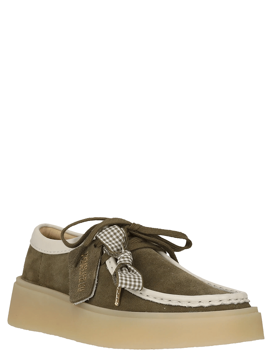 Clarks - Torview W D - bátaskór - dark olive combi - 2