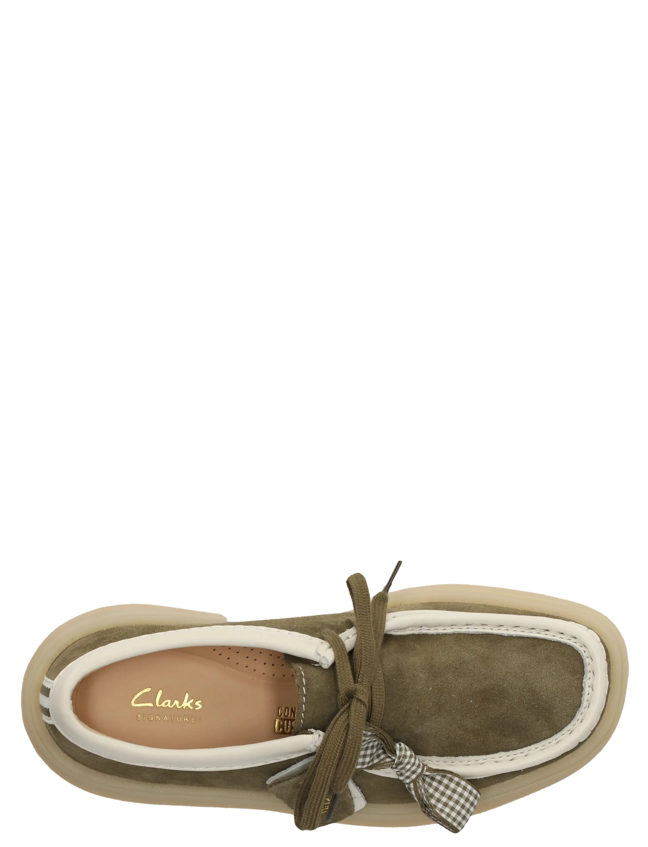 Clarks - Torview W D - loafers - dark olive combi - 4