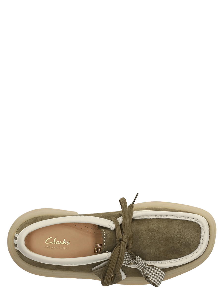 Clarks - Torview W D - bátaskór - dark olive combi - 4
