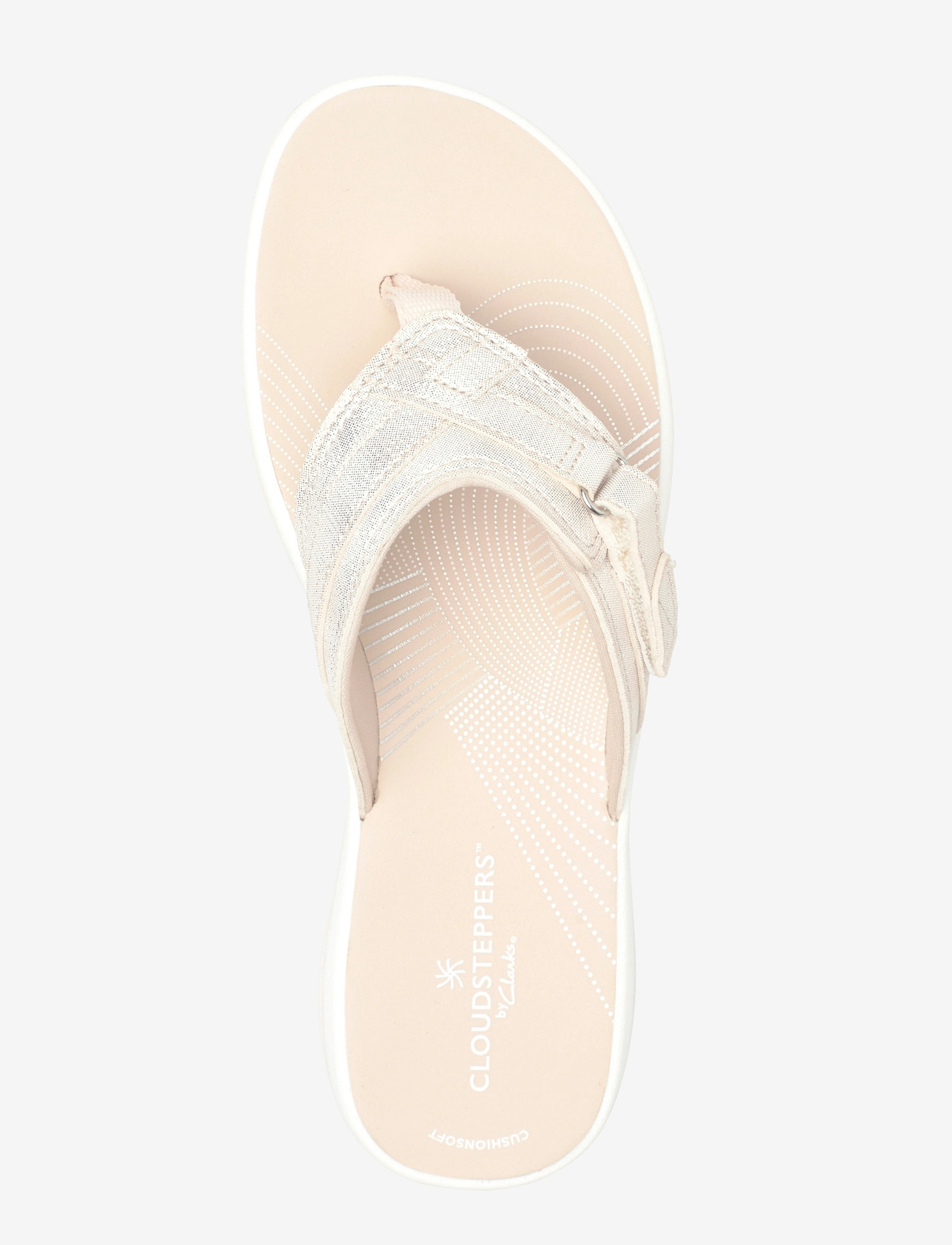 Clarks - Brinkley Sea D - zempapēžu sandales - soft gold - 3