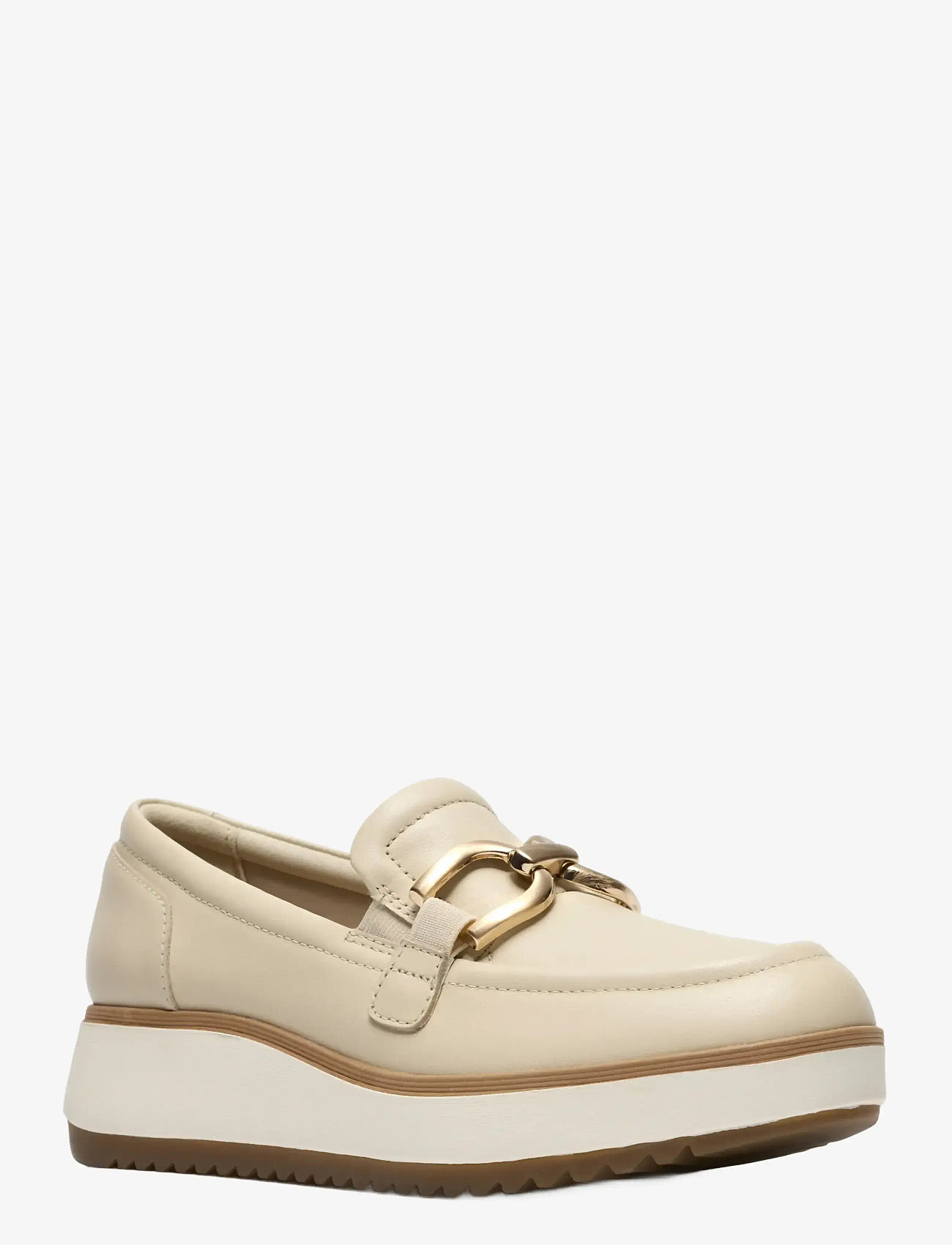 Clarks - Zylah Top D - fashion trends - cream leather - 0