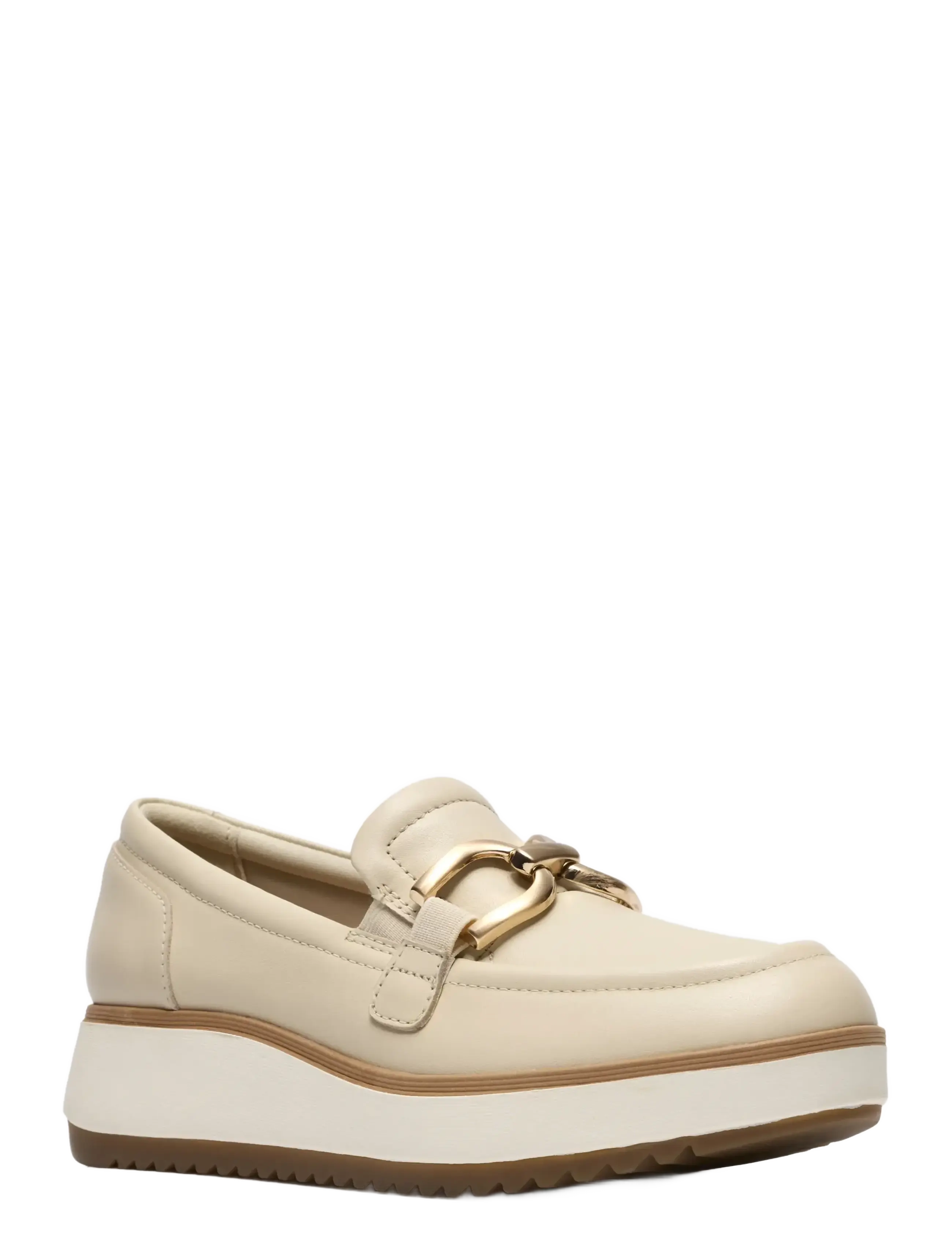 Clarks Zylah Top D - Mokassiinid - CREAM LEATHER / cream