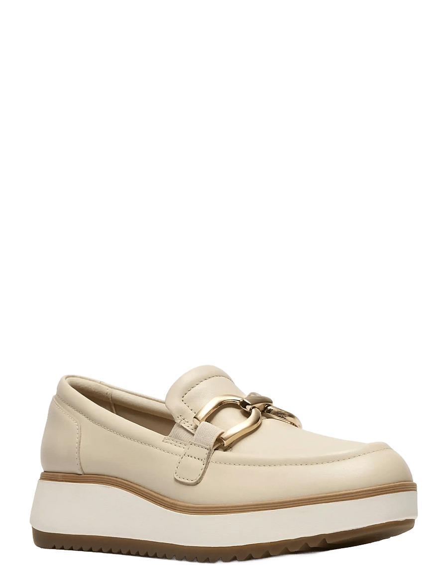 Clarks - Zylah Top D - modetrends - cream leather - 0
