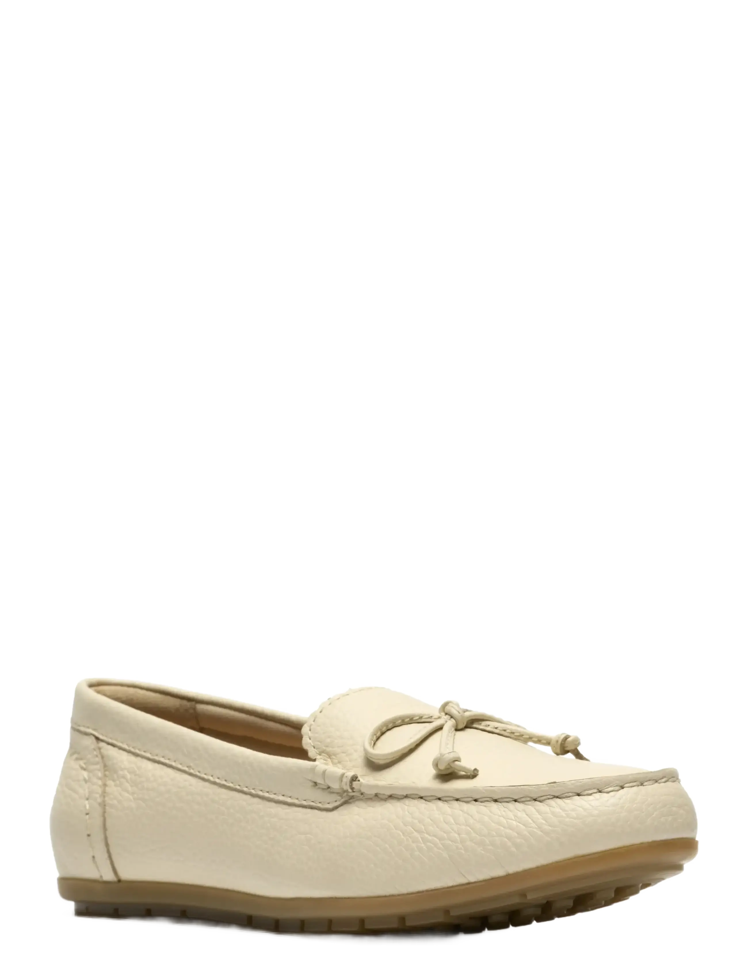 Clarks Elliotte Sail D - Shoes - CREAM LEATHER / cream