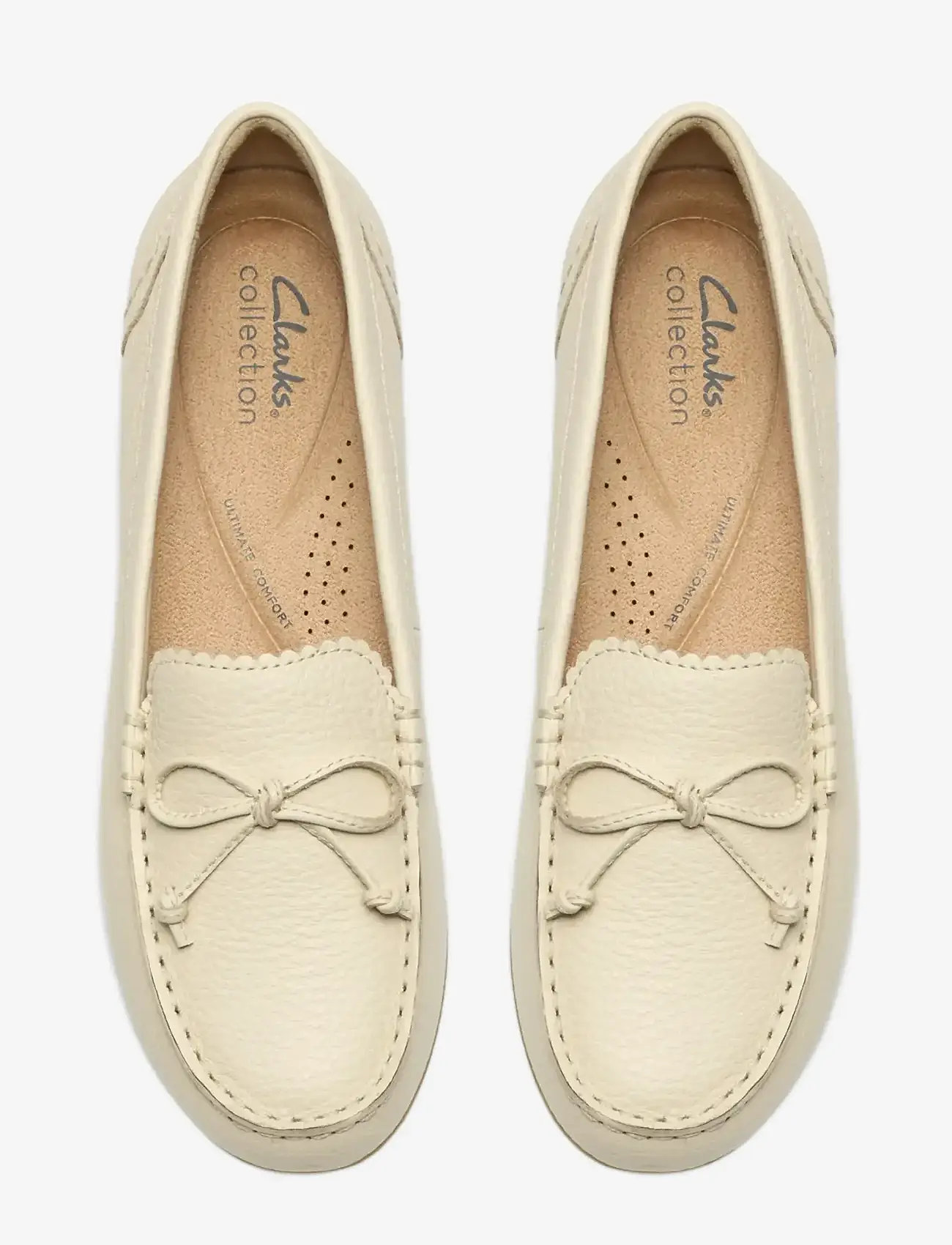 Clarks - Elliotte Sail D - mode trends - cream leather - 5