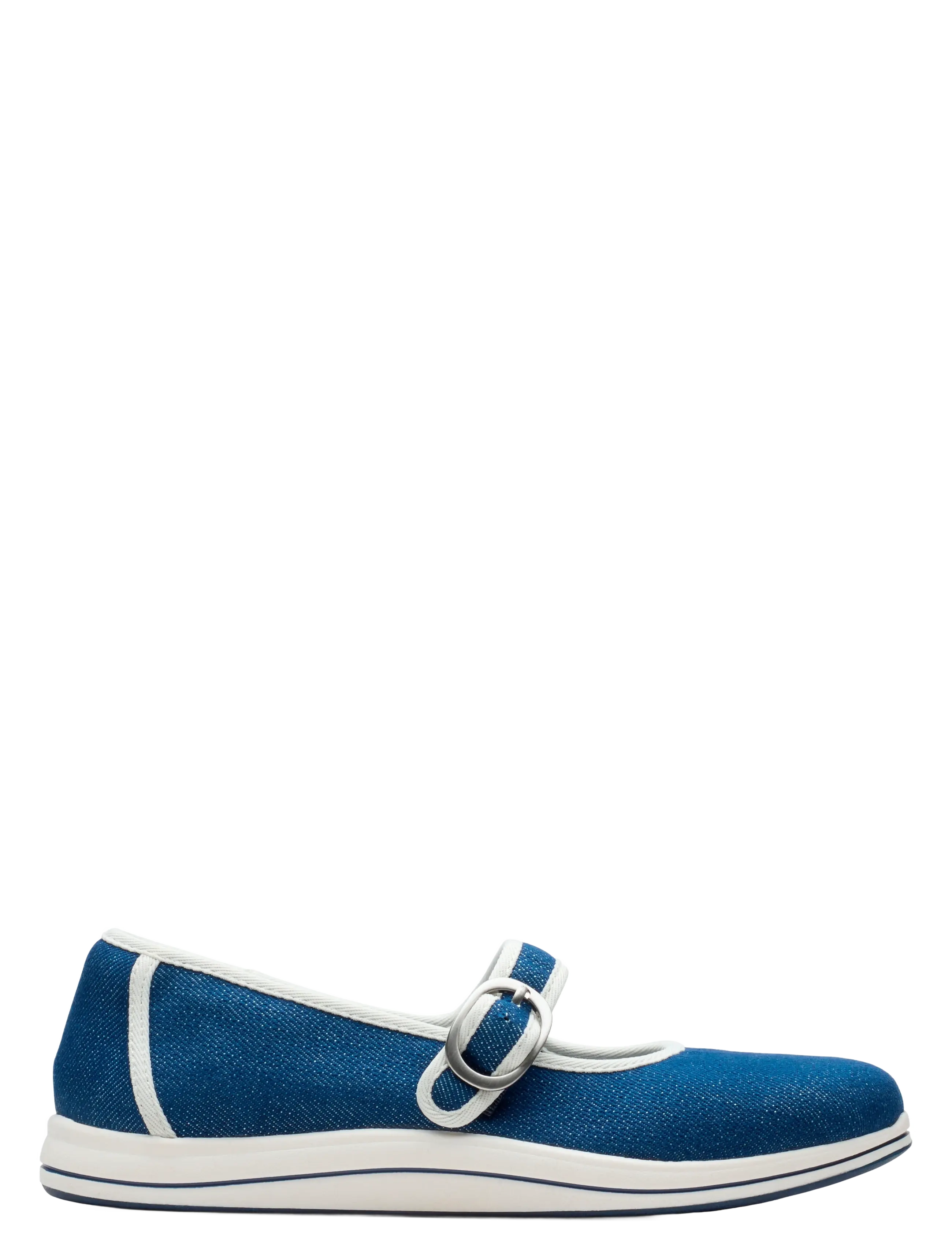 Clarks - Brinkley Janey D - ballerinaer - navy - 2