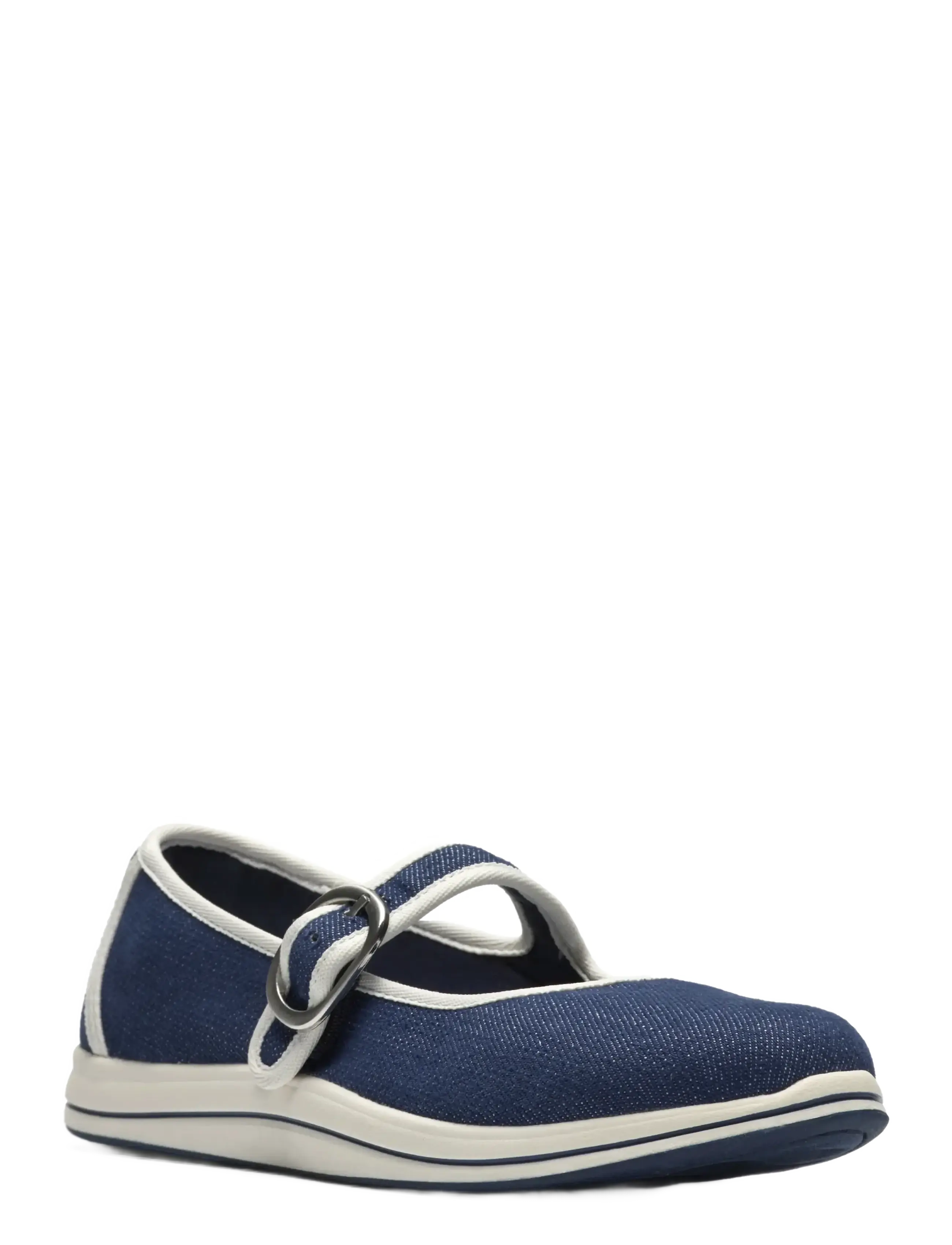 Clarks - Brinkley Janey D - ballerinaer - navy - 3