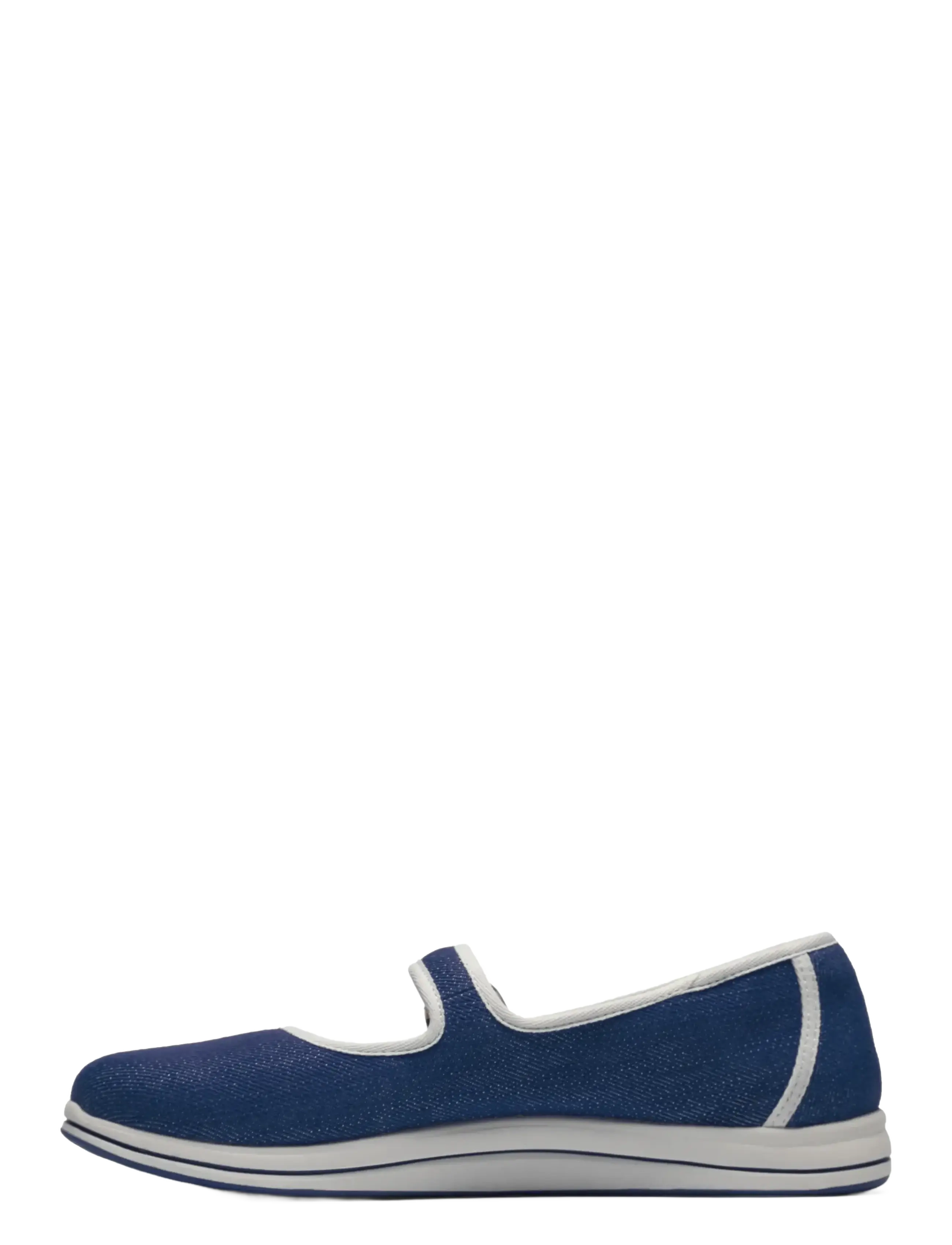 Clarks - Brinkley Janey D - ballerinaer - navy - 4