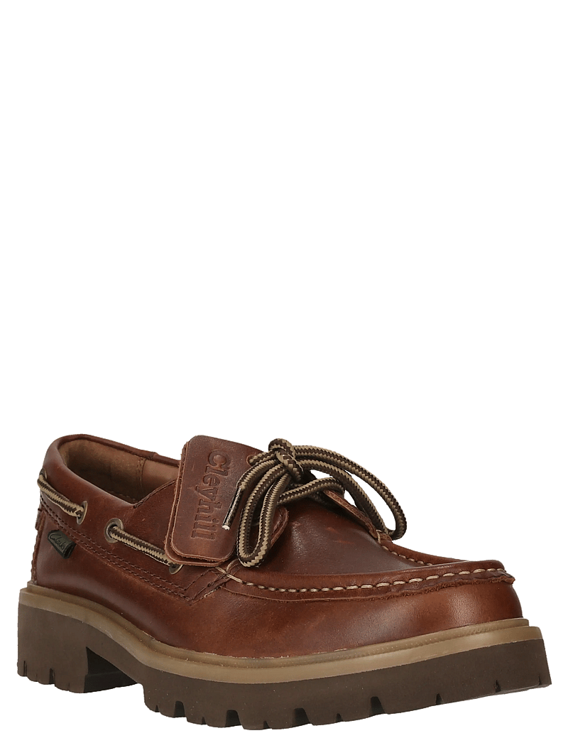 Clarks - Cleyhill Boat. D - bootschoenen - dark brown lea - 2
