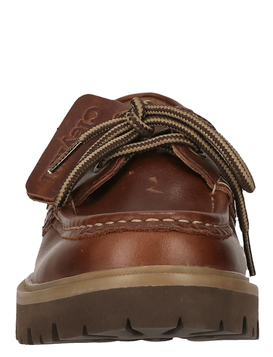 Clarks - Cleyhill Boat. D - chaussure bateau - dark brown lea - 3