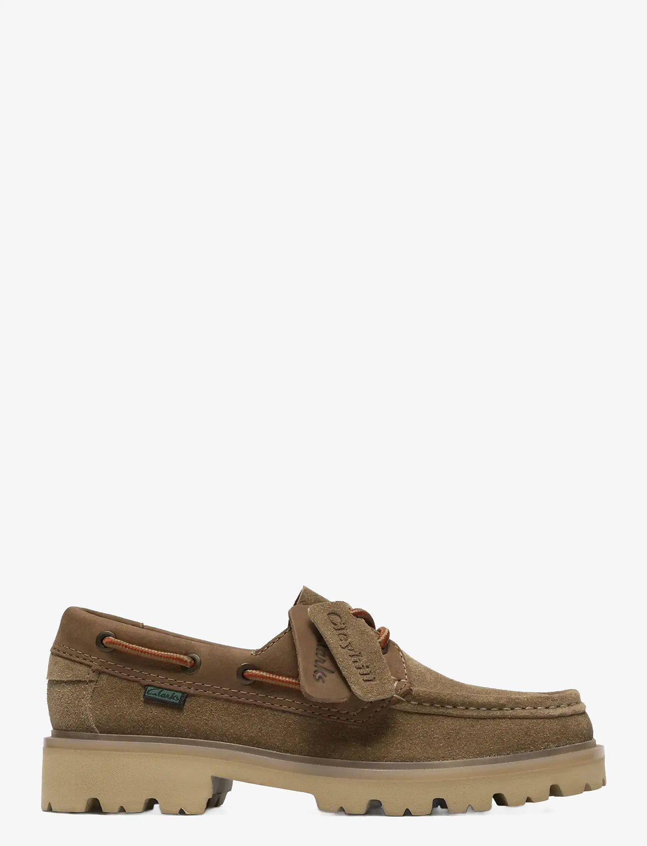 Clarks - Cleyhill Boat. D - seglarskor - dark sand combi - 0