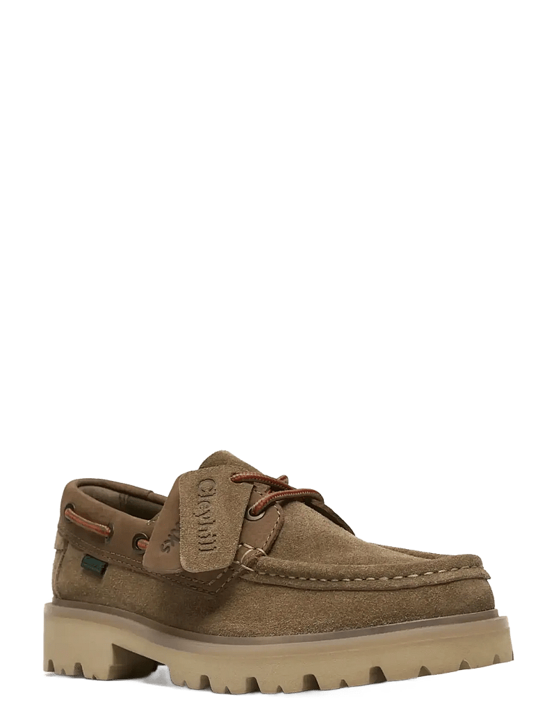 Clarks - Cleyhill Boat. D - seglarskor - dark sand combi - 5