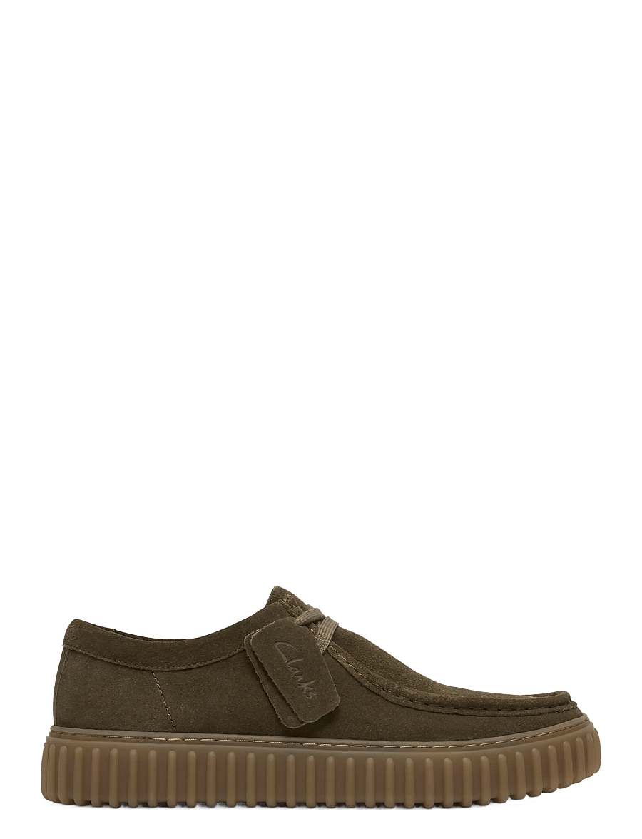 Clarks - Torhill Lo G - olive suede - 0