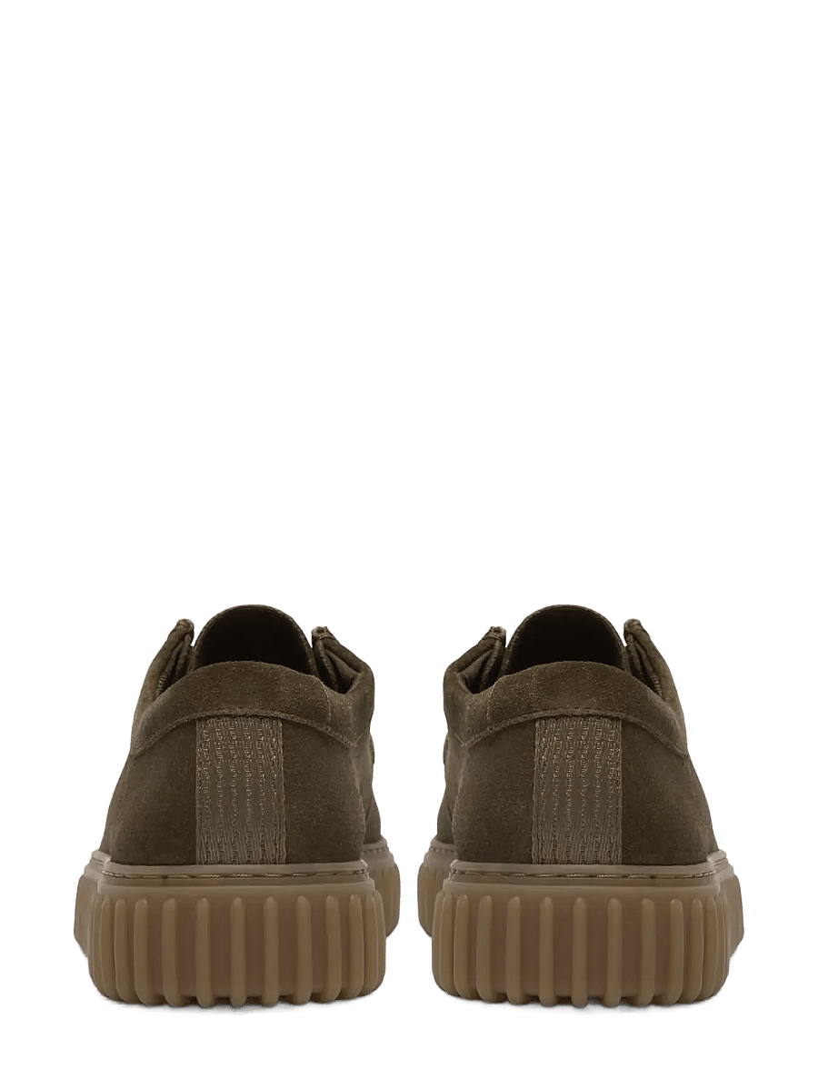 Clarks - Torhill Lo G - olive suede - 1