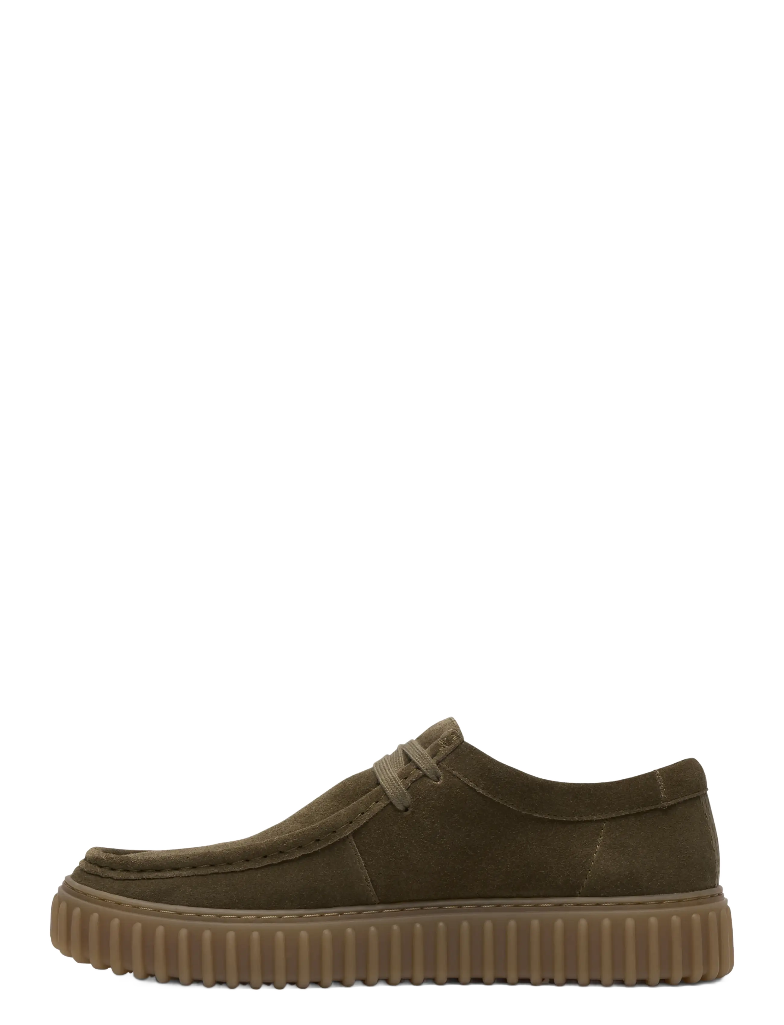 Clarks - Torhill Lo G - olive suede - 3