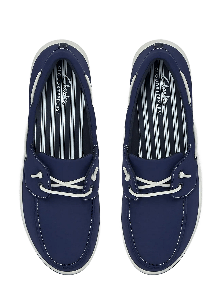 Clarks - Brinkley Edge D - nach anlass kaufen - navy canvas - 4