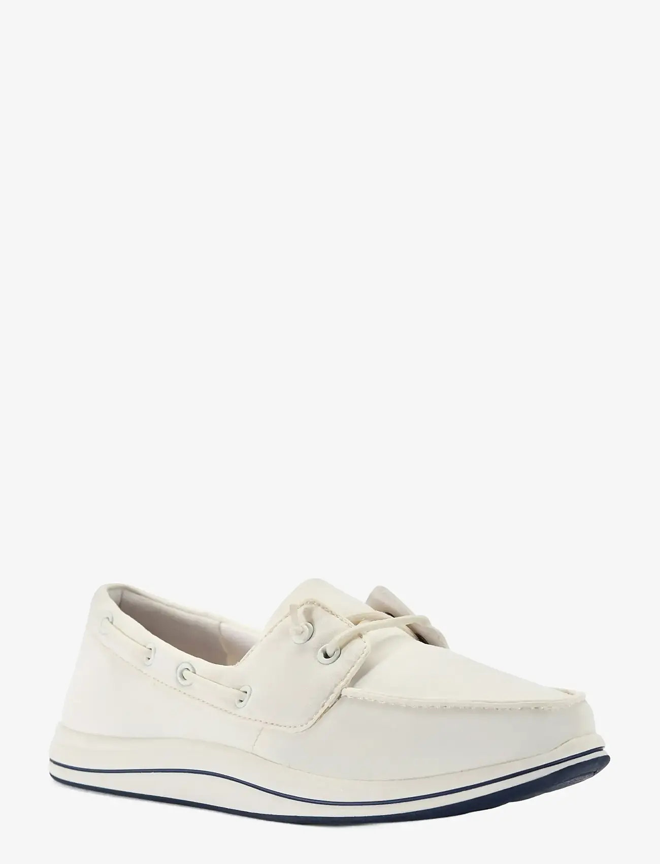 Clarks - Brinkley Edge D - sejlersko - white - 1