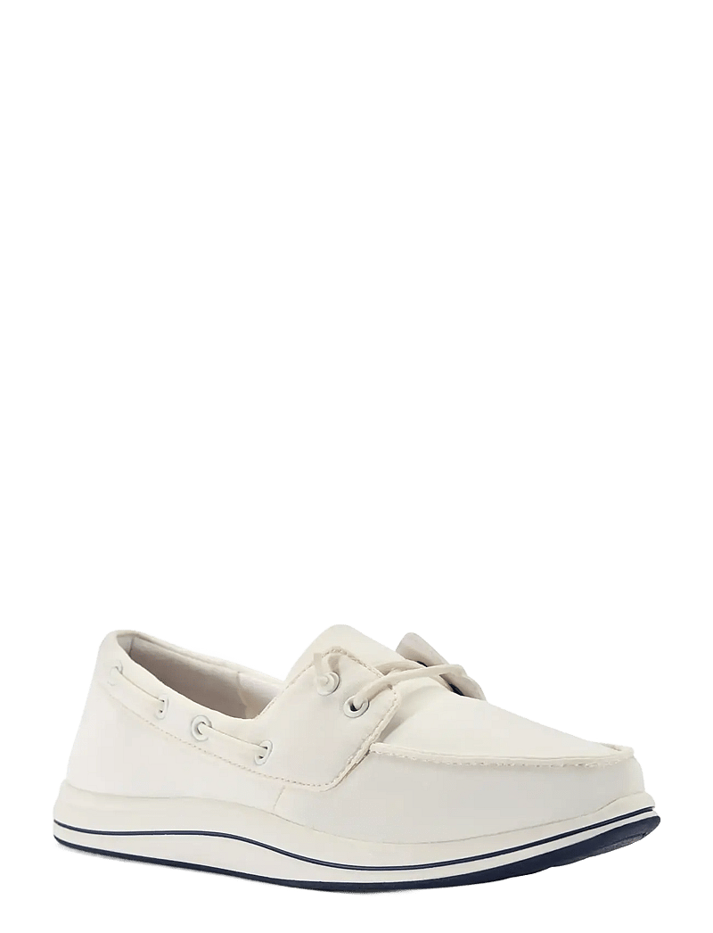 Clarks - Brinkley Edge D - sejlersko - white - 1