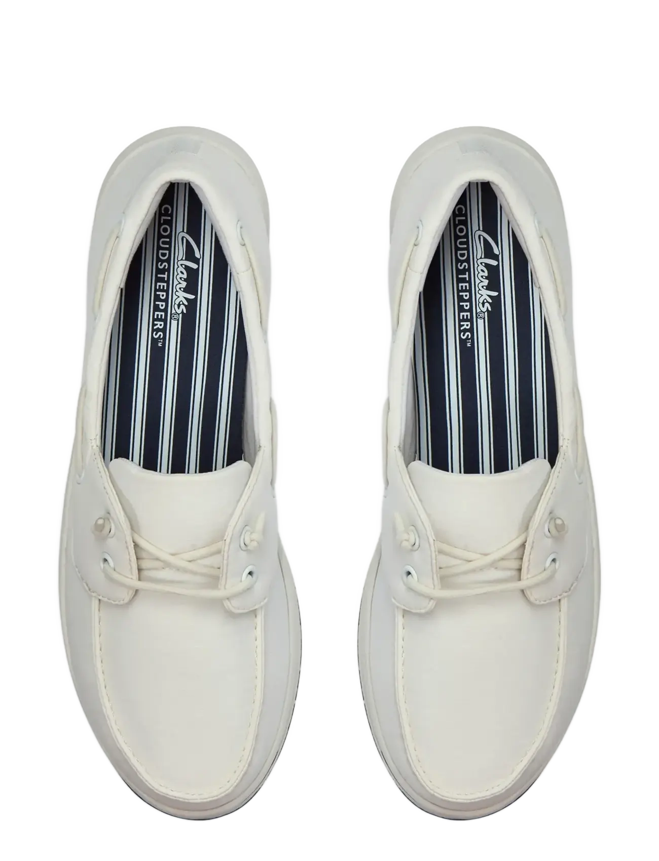 Clarks - Brinkley Edge D - damen - white - 4