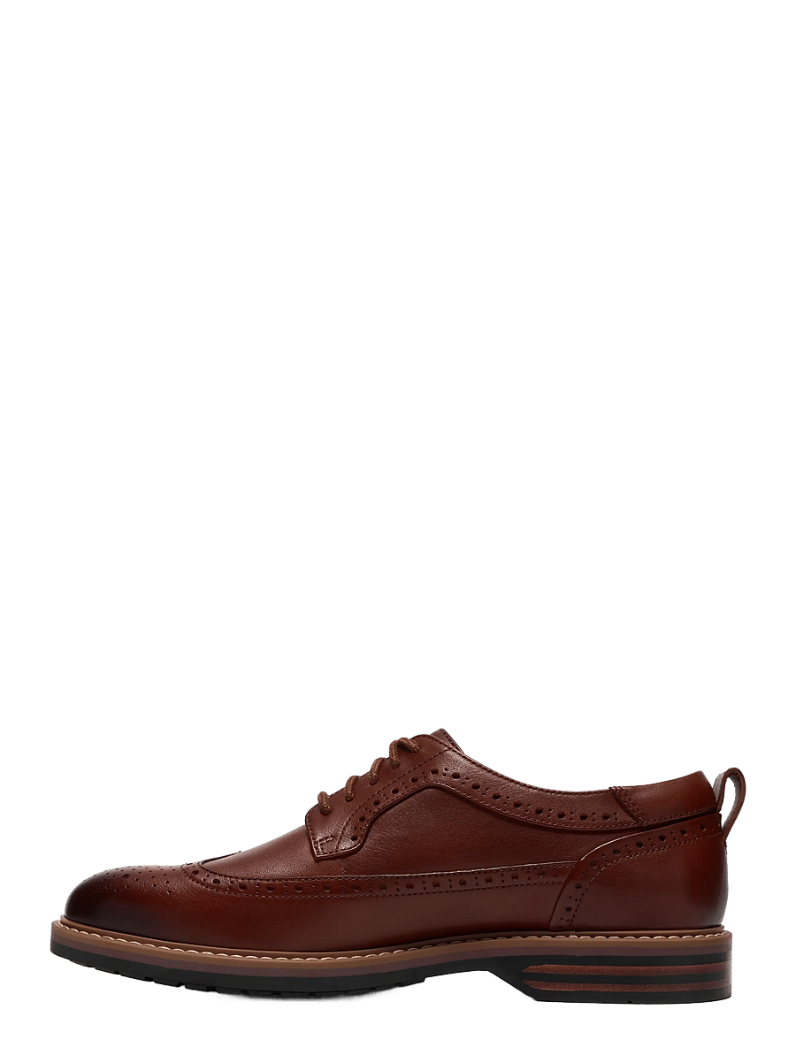 Clarks - Aldwin2 Limit G - brogues - dark tan lea - 3