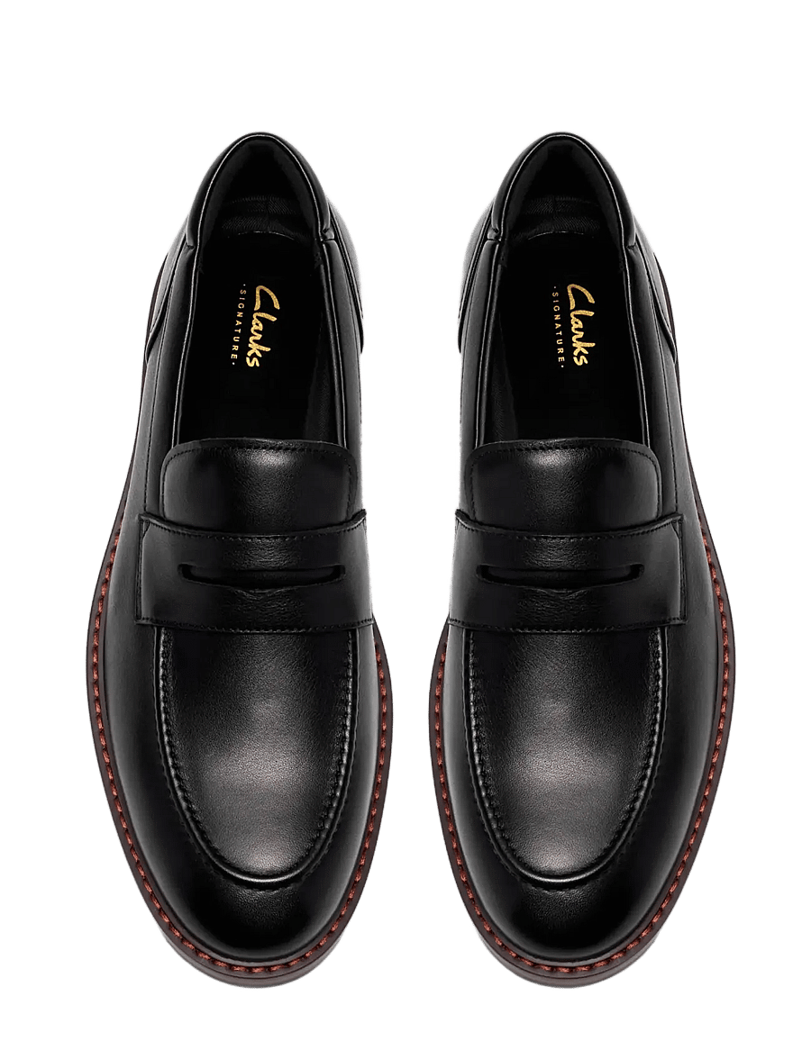 Clarks - Aldwin2 Step G - black leather - 5