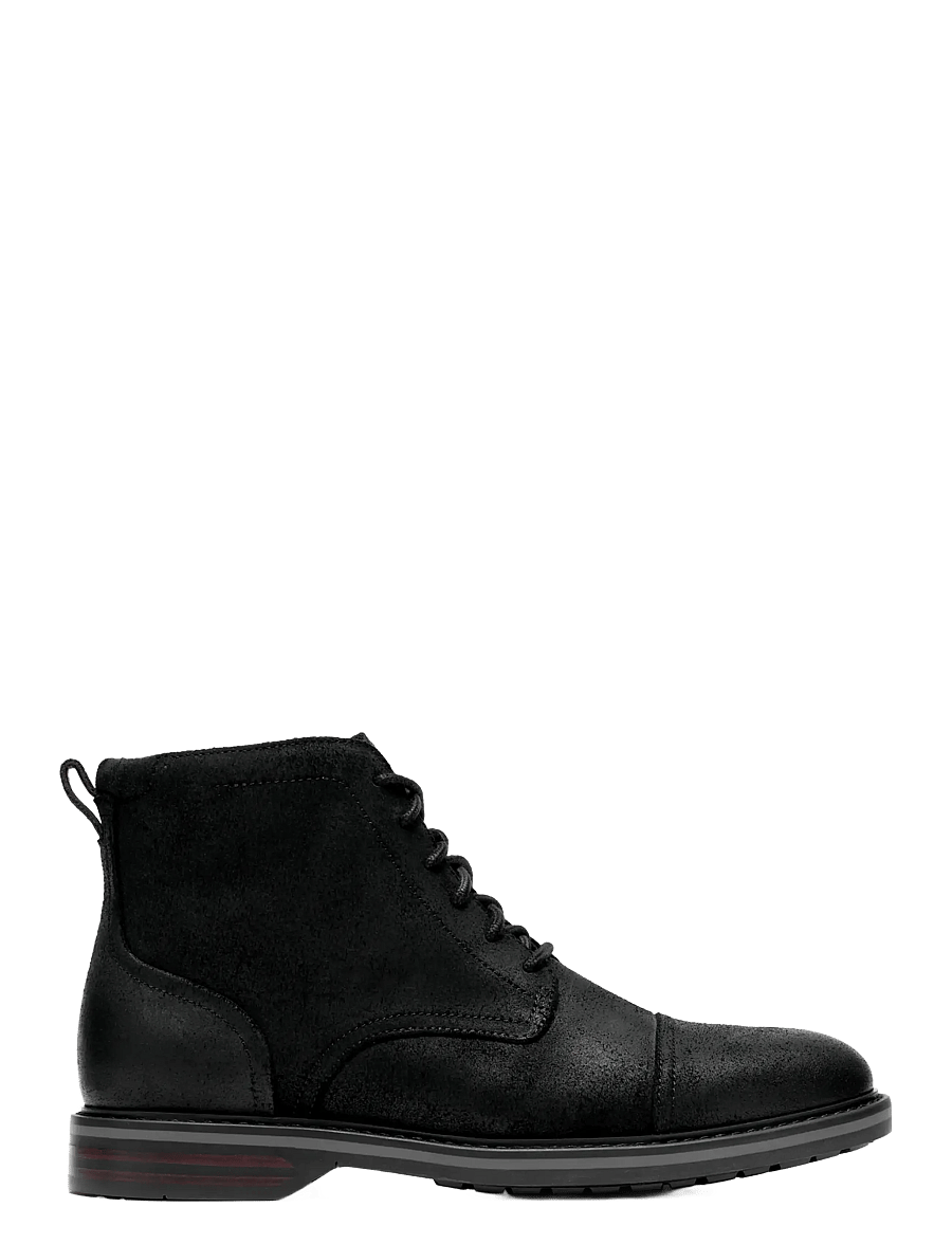 Clarks - Aldwin2 Cap G - paeltega saapad - black sde - 0