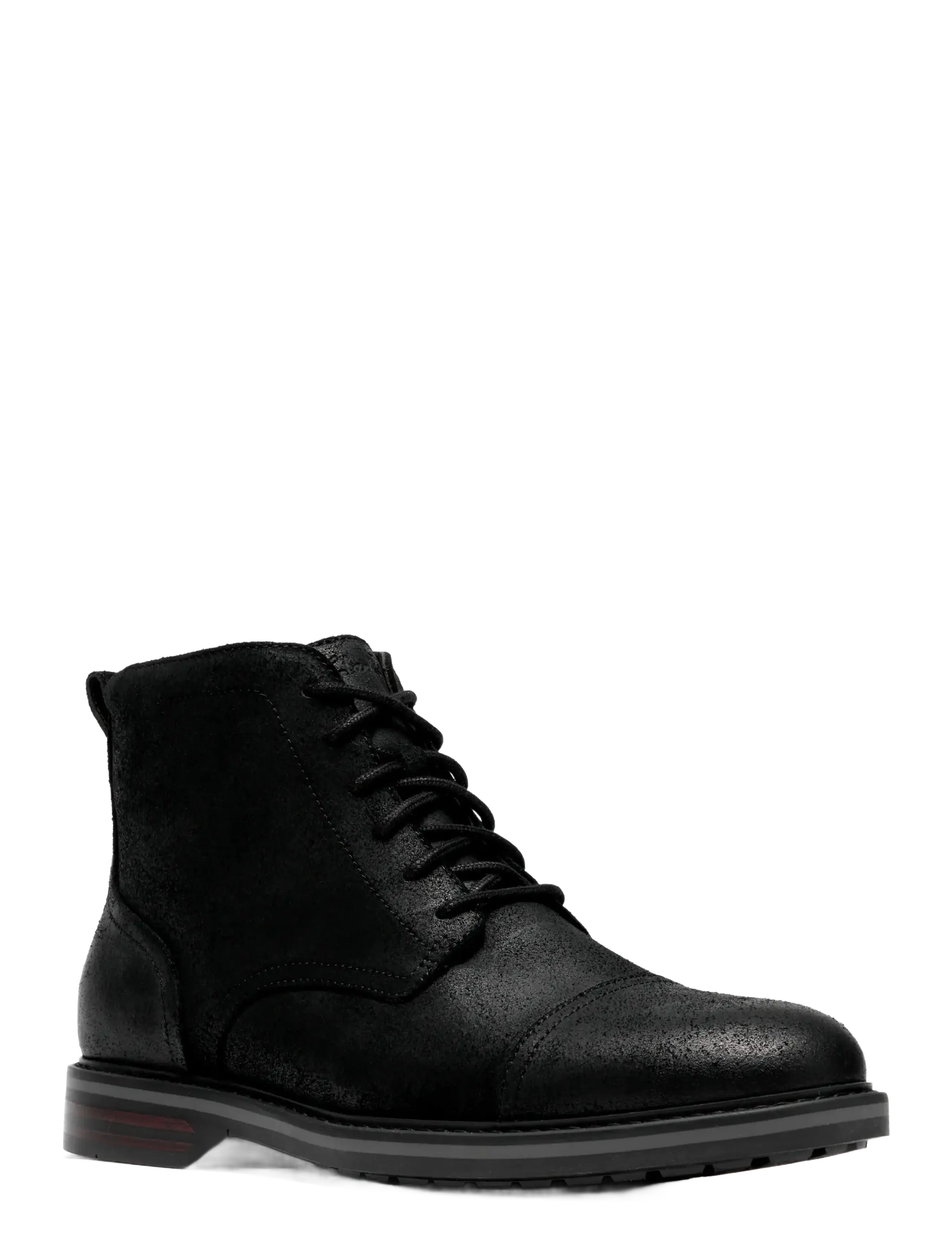 Clarks - Aldwin2 Cap G - paeltega saapad - black sde - 4