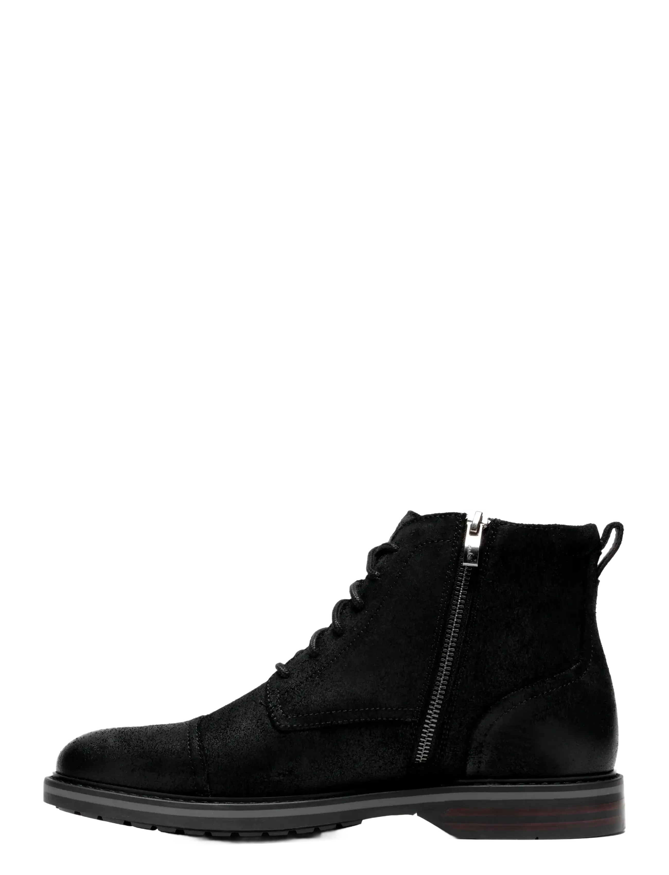 Clarks - Aldwin2 Cap G - paeltega saapad - black sde - 5
