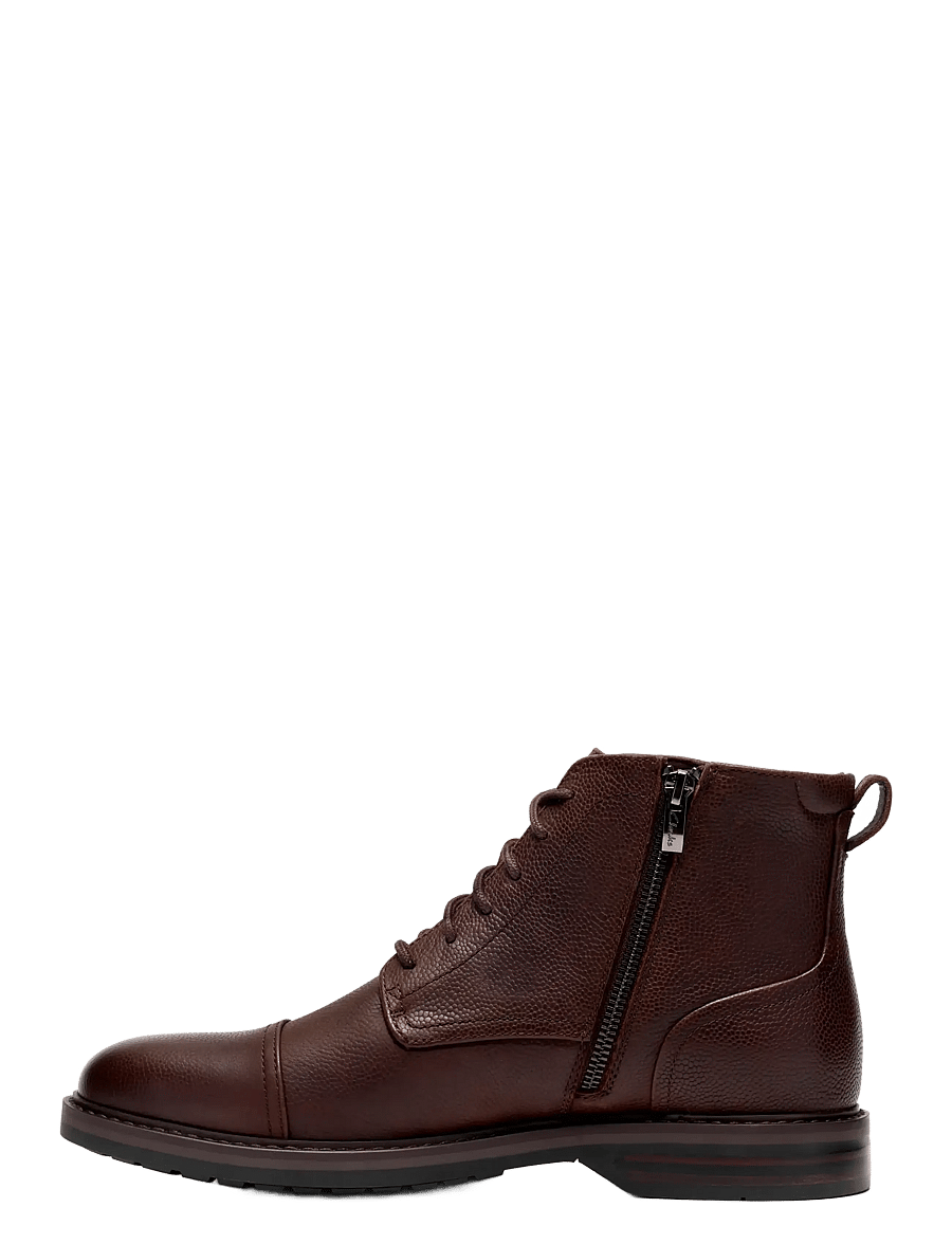 Clarks - Aldwin2 Cap G - osta olukorra järgi - brown leather - 3