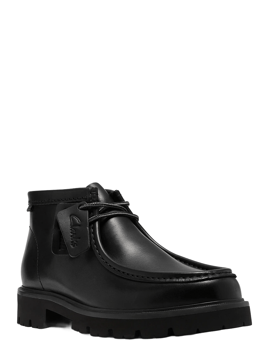 Clarks - Cleyhill Top G - paeltega saapad - black leather - 2